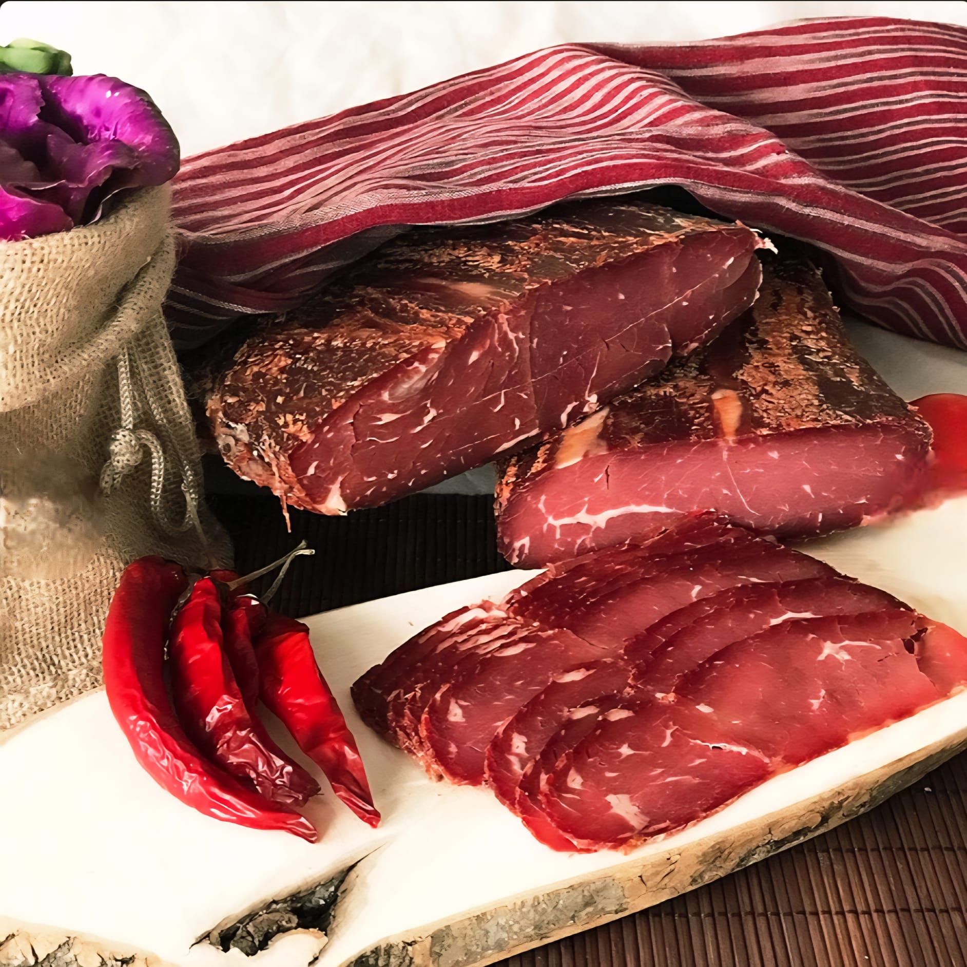Sarıönder 150 gr Dilimli Çemensiz Sırt Pastırma 