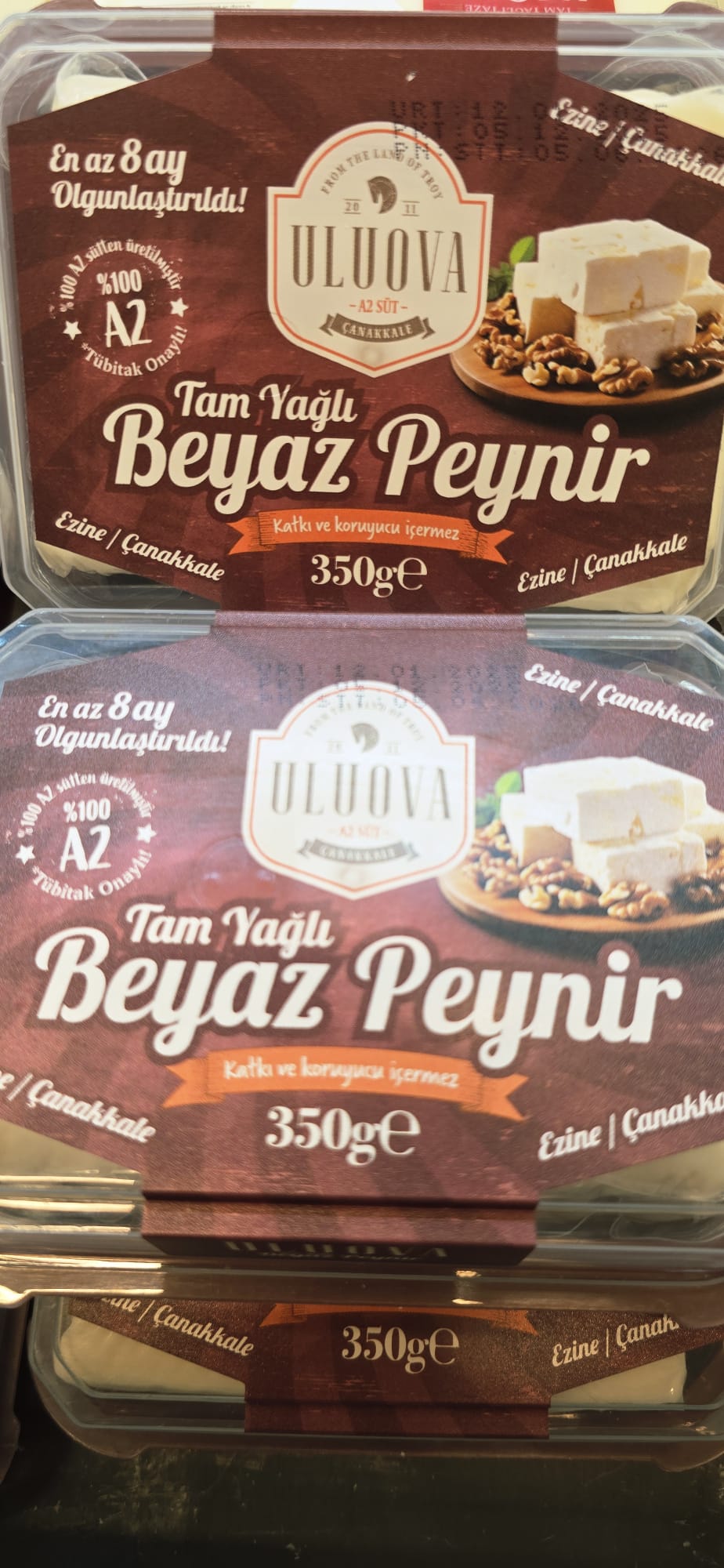Uluova 350 gr A2 Tam Yağlı Beyaz Peynir